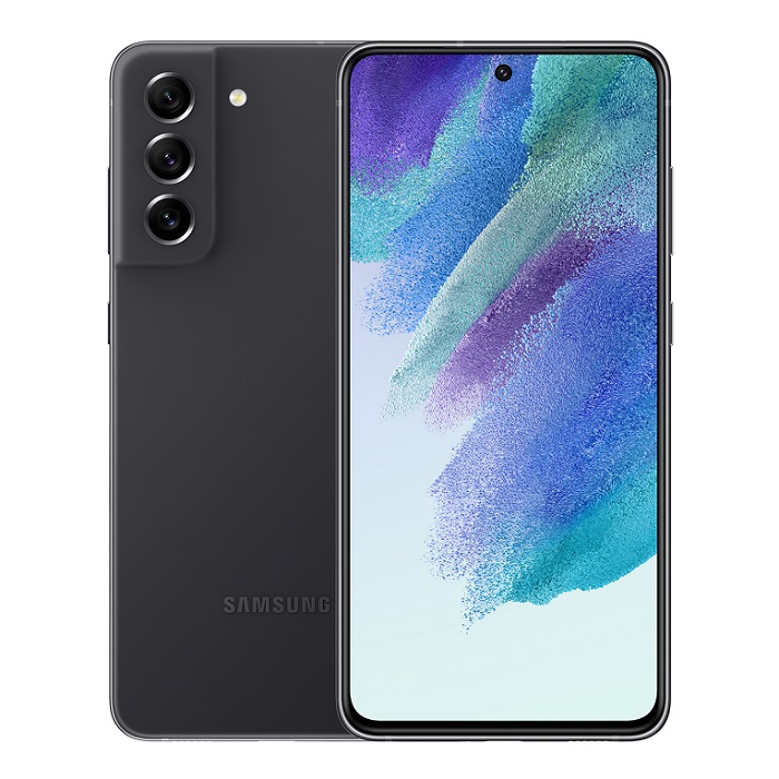 Смартфон Samsung Galaxy S21FE SM-G990B 6/128Gb графитовый RU - фото №1