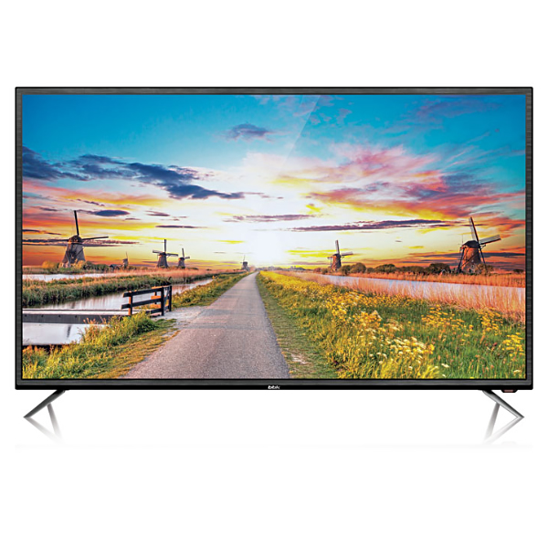 Телевизор ЖК 54.6" BBK 55LEX-6027/UTS2C, 3840x2160, Smart TV, Wi-Fi, черный - фото №1