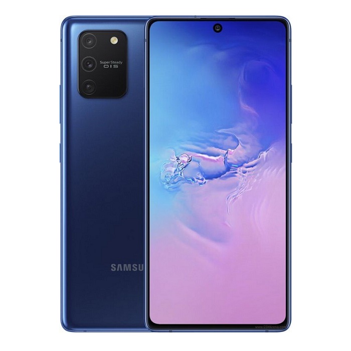 Смартфон Samsung Galaxy S10 Lite 6/128Gb синий - фото №1