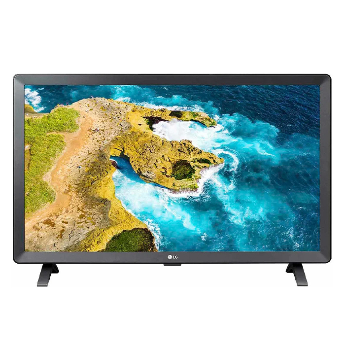 Телевизор ЖК 28" LG 28TQ525S-PZ, 1366x768 LED Smart TV Wi-Fi металлический серый - фото №1