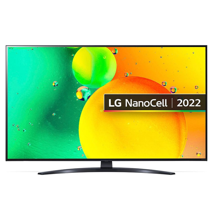 Телевизор ЖК 65" LG 65NANO766QA.ARUB NanoCell, 3840x2160 LED Smart TV Wi-Fi синяя сажа - фото №1