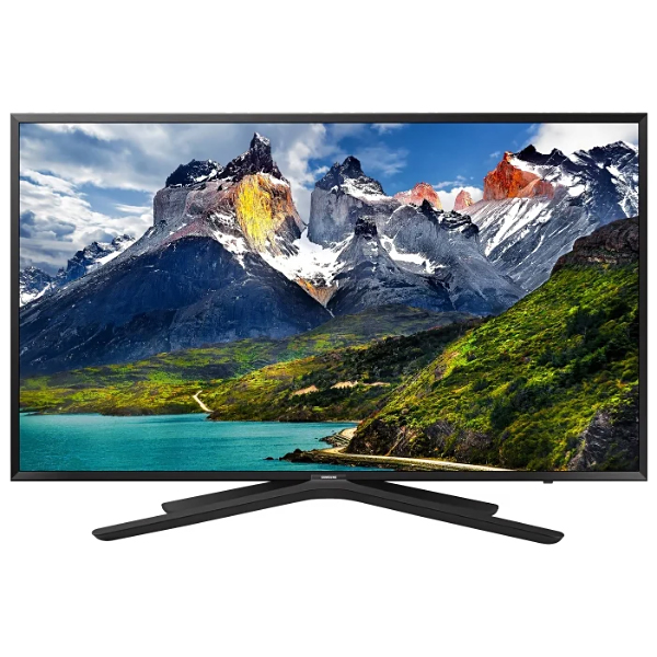 Телевизор ЖК 42.5" Samsung UE43N5500AU, 1920x1080 Smart TV Wi-Fi темный титан - фото №1