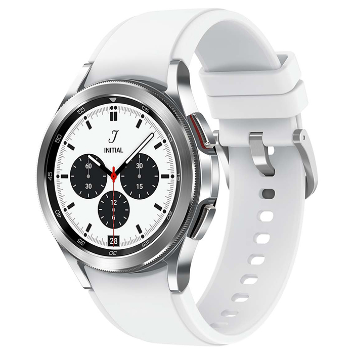 Смарт-часы Samsung Galaxy Watch4 Classic 42мм серебро - фото №1