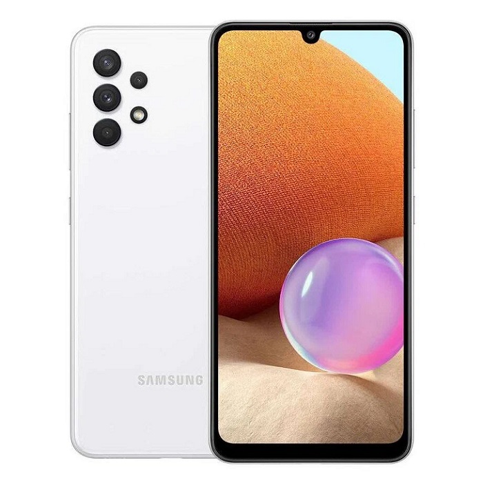 Смартфон Samsung Galaxy A32 4/64Gb белый Global - фото №1