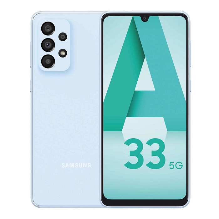 Смартфон Samsung Galaxy A33 5G 6/128Gb синий KZ - фото №1