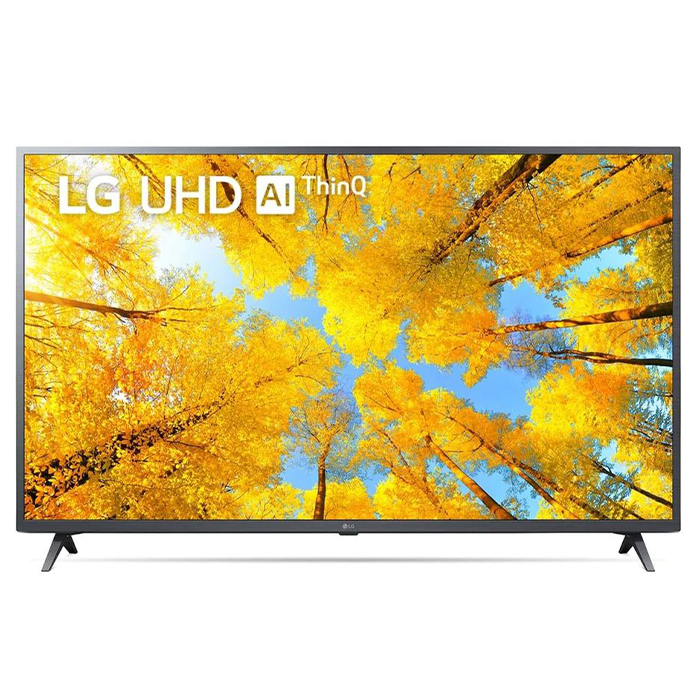Телевизор ЖК 55" LG 55UQ76003LD.ADKG, 3840x2160 LED Smart TV Wi-Fi серый - фото №1