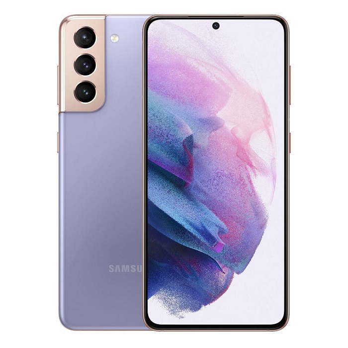 Смартфон Samsung Galaxy S21 5G 8/128Gb фиолетовый фантом RU - фото №1