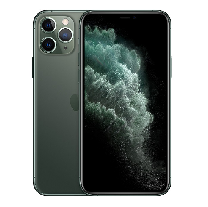 Смартфон Apple iPhone 11 Pro 256Gb темно-зеленый - фото №1