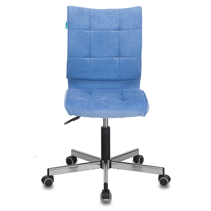 Компьютерное кресло Бюрократ CH-330M офисное, голубое Velvet 86 - фото №1