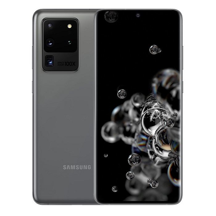 Смартфон Samsung Galaxy S20 Ultra 5G 12/128Gb серый - фото №1
