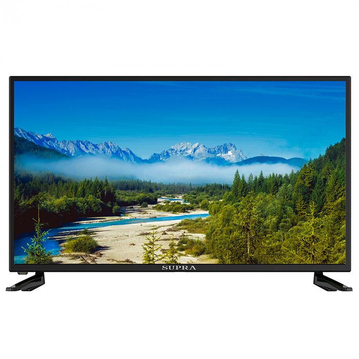 Телевизор ЖК 39" Supra STV-LC39LT0045W, 1366x768 LED черный - фото №1