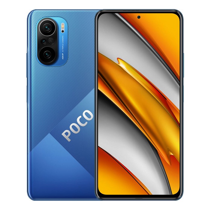 Смартфон Xiaomi Poco F3 8/256Gb NFC синий RU - фото №1