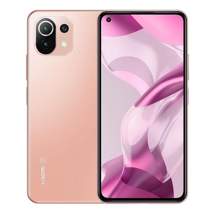 Смартфон Xiaomi 11 Lite 5G NE 8/128Gb розовый RU - фото №1