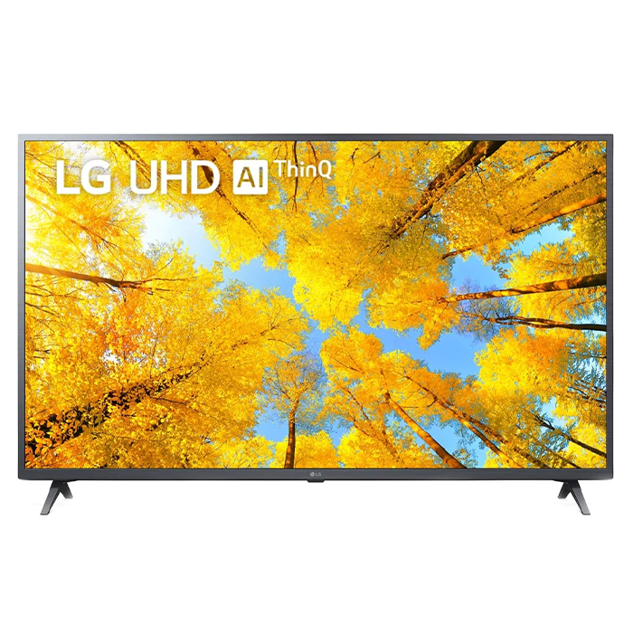 Телевизор ЖК 55" LG 55UQ76003LD, 3840x2160 LED Smart TV Wi-FI серый - фото №1