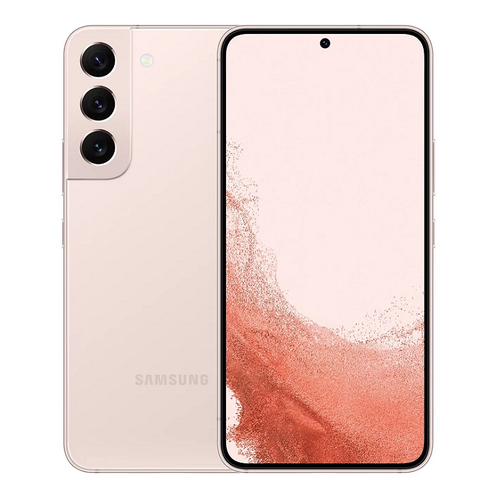 Смартфон Samsung Galaxy S22 SM-S901B 8/128Gb розовый KZ - фото №1