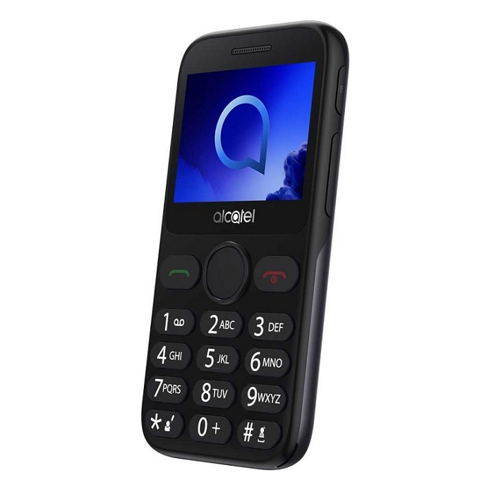 Мобильный телефон Alcatel 2019G, серый - фото №1