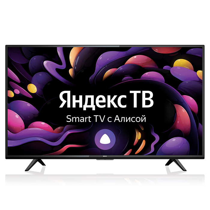 Телевизор ЖК 38.5" BBK 39LEX-7287/TS2C, 1366x768 LED Smart TV Wi-Fi черный - фото №1