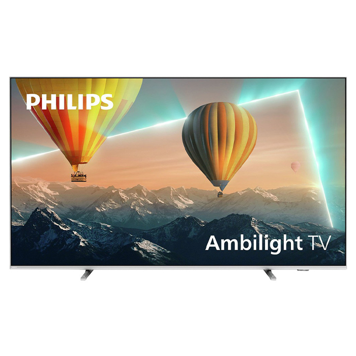 Телевизор ЖК 43" Philips 43PUS8057, 3840x2160 LED Smart TV Wi-Fi серебристый - фото №1
