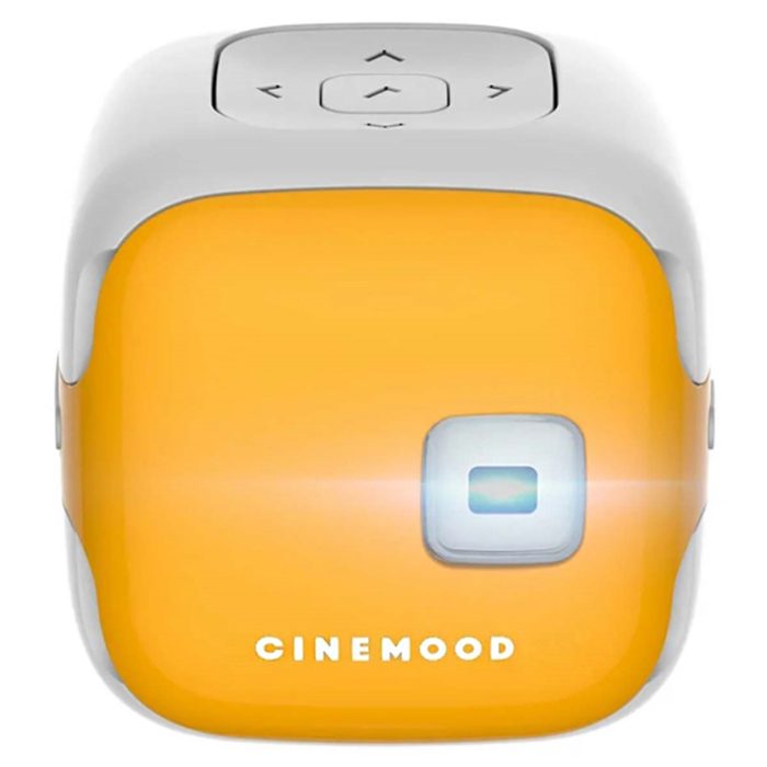 Проектор Cinemood ДиаКубик, LED, DLP, 640x360, 35 lum, Wi-Fi, CINEMOOD OS - фото №1