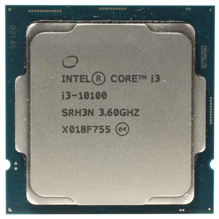 Процессор Intel Core i3 10100, 4x3.6GHz/6Mb/UHDG 630 LGA-1200 OEM - фото №1