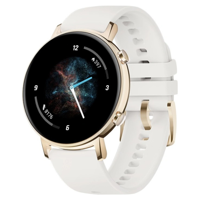 Смарт-часы Huawei Watch GT 2 Classic 42мм морозный белый - фото №1