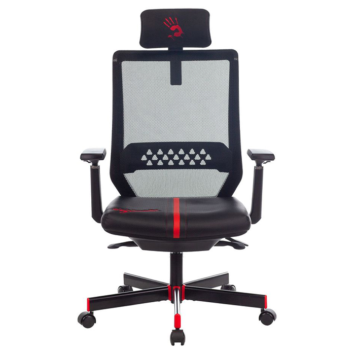 Компьютерное кресло A4Tech Bloody GC-900 игровое, черное - фото №1