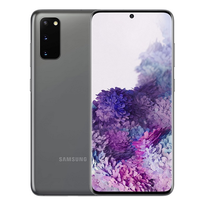 Смартфон Samsung Galaxy S20 8/128Gb серый RU - фото №1